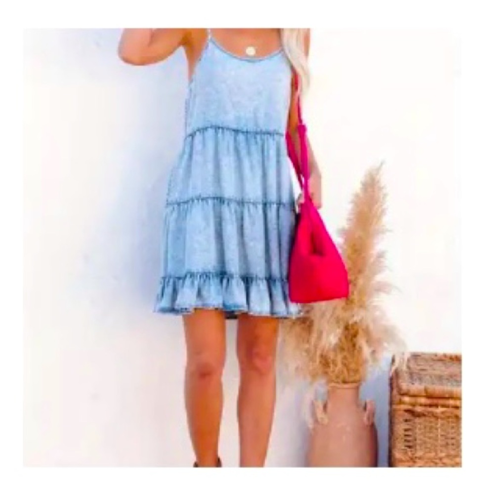 New denim dress